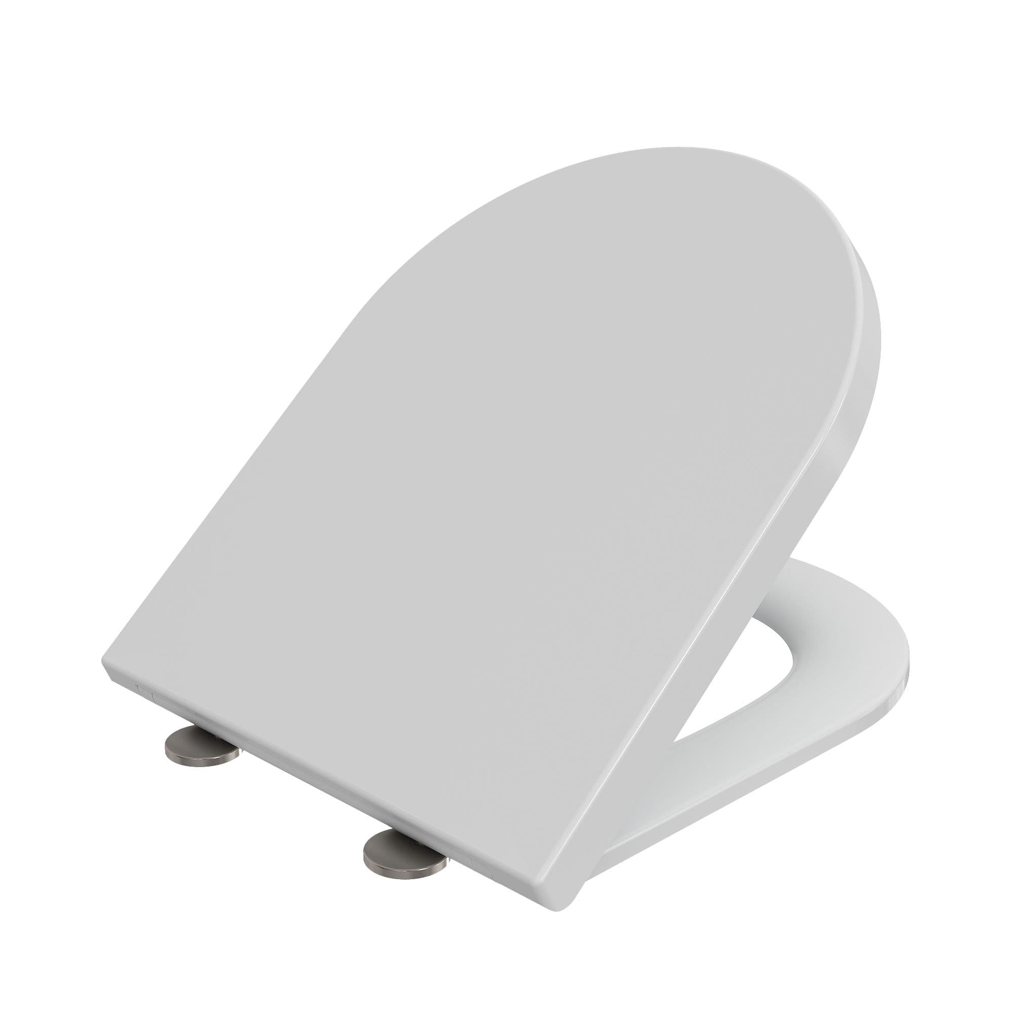 Bemis Oria Slow Close Take Off Top Fix – White