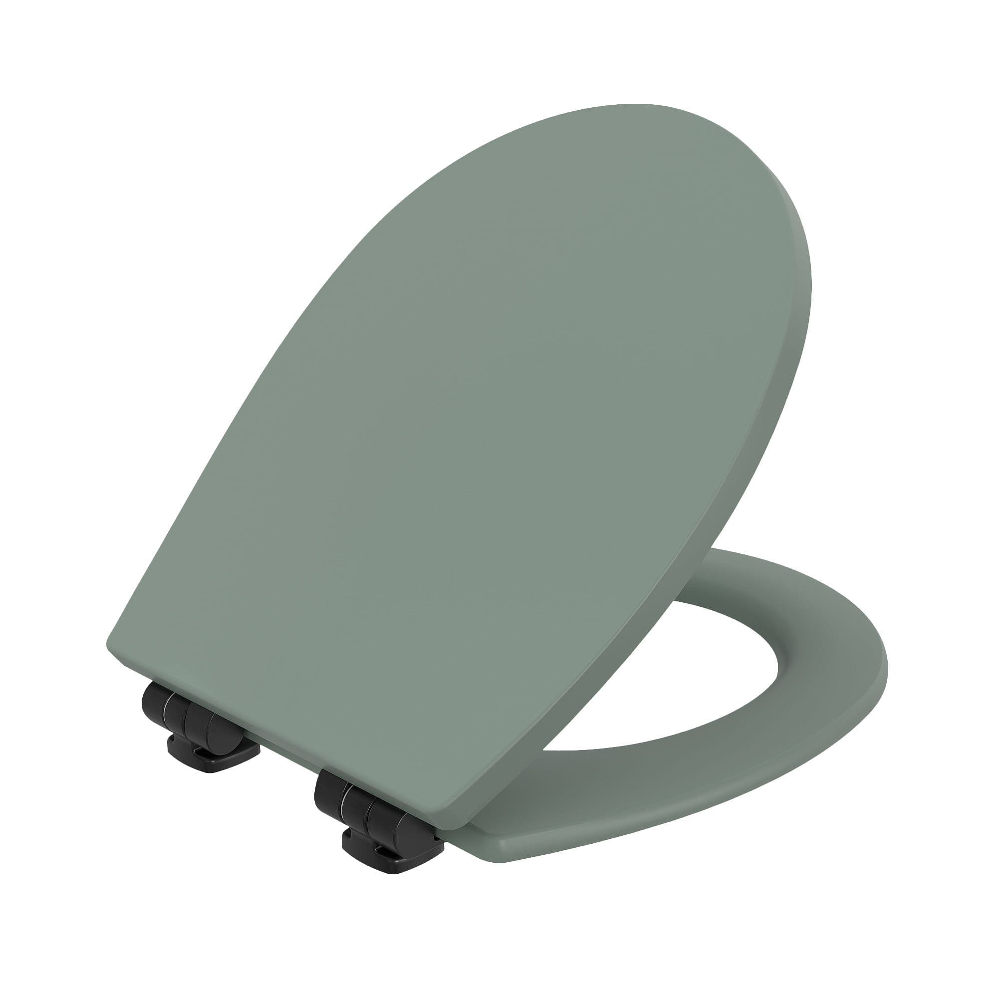 Hudson Slow Close toilet seat in Matt Pistachio with Bemis Ultra-Fix® - FSC® – Matt Pistachio