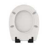 Hudson Slow Close toilet seat in Matt White with Bemis Ultra-Fix® - FSC® - Thumbnail 7