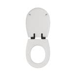 Hudson Slow Close toilet seat in Matt White with Bemis Ultra-Fix® - FSC® - Thumbnail 3