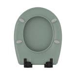 Hudson Slow Close toilet seat in Matt Pistachio with Bemis Ultra-Fix® - FSC® - Thumbnail 5