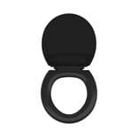 Kent toilet seat in Black with Bemis Ultra-Fix® - Thumbnail 3