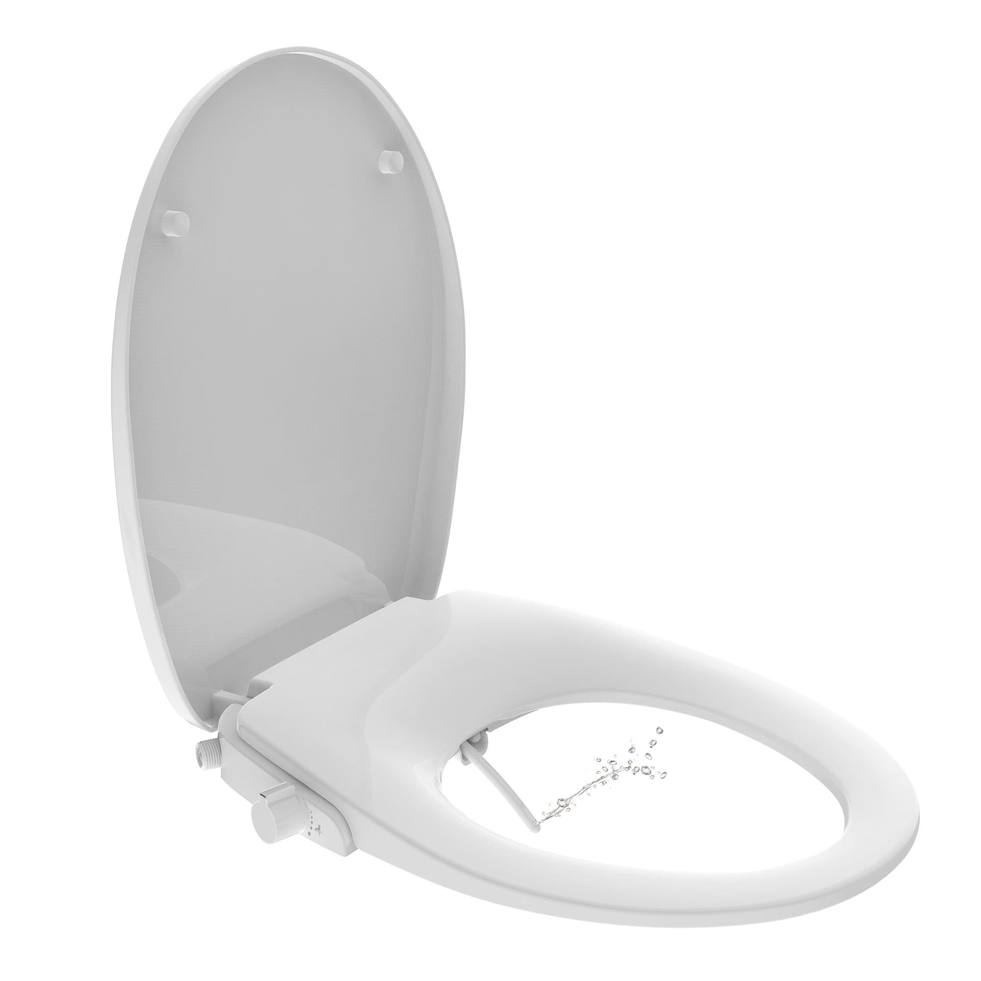 Bemis Pure Clean® 1000 non-electrical bidet toilet seat – White